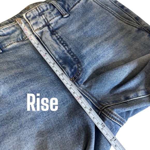 Kut from the Kloth Reese Straight leg zipper hem cropped jeans 4 L - Picture 14 of 15